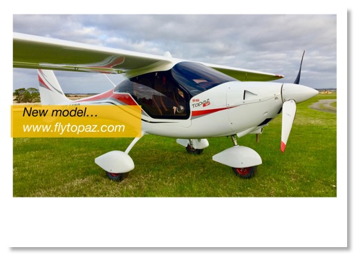 New model TOPAZ aircraft