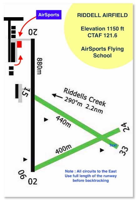 RiddellAirportMap